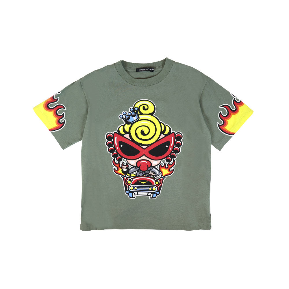 [6月予約商品]DRIVE LIKE A FIRE 半袖Tシャツ