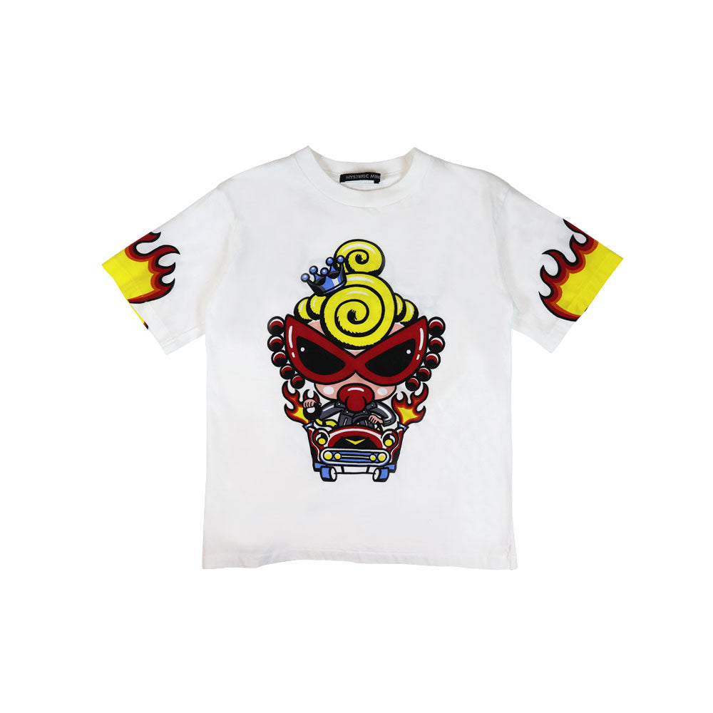 [6月予約商品]DRIVE LIKE A FIRE 半袖Tシャツ