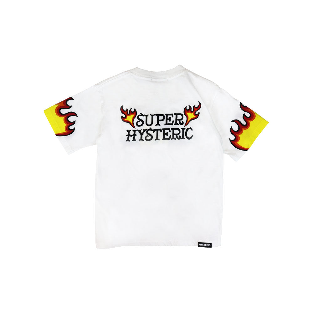 [6月予約商品]DRIVE LIKE A FIRE 半袖Tシャツ
