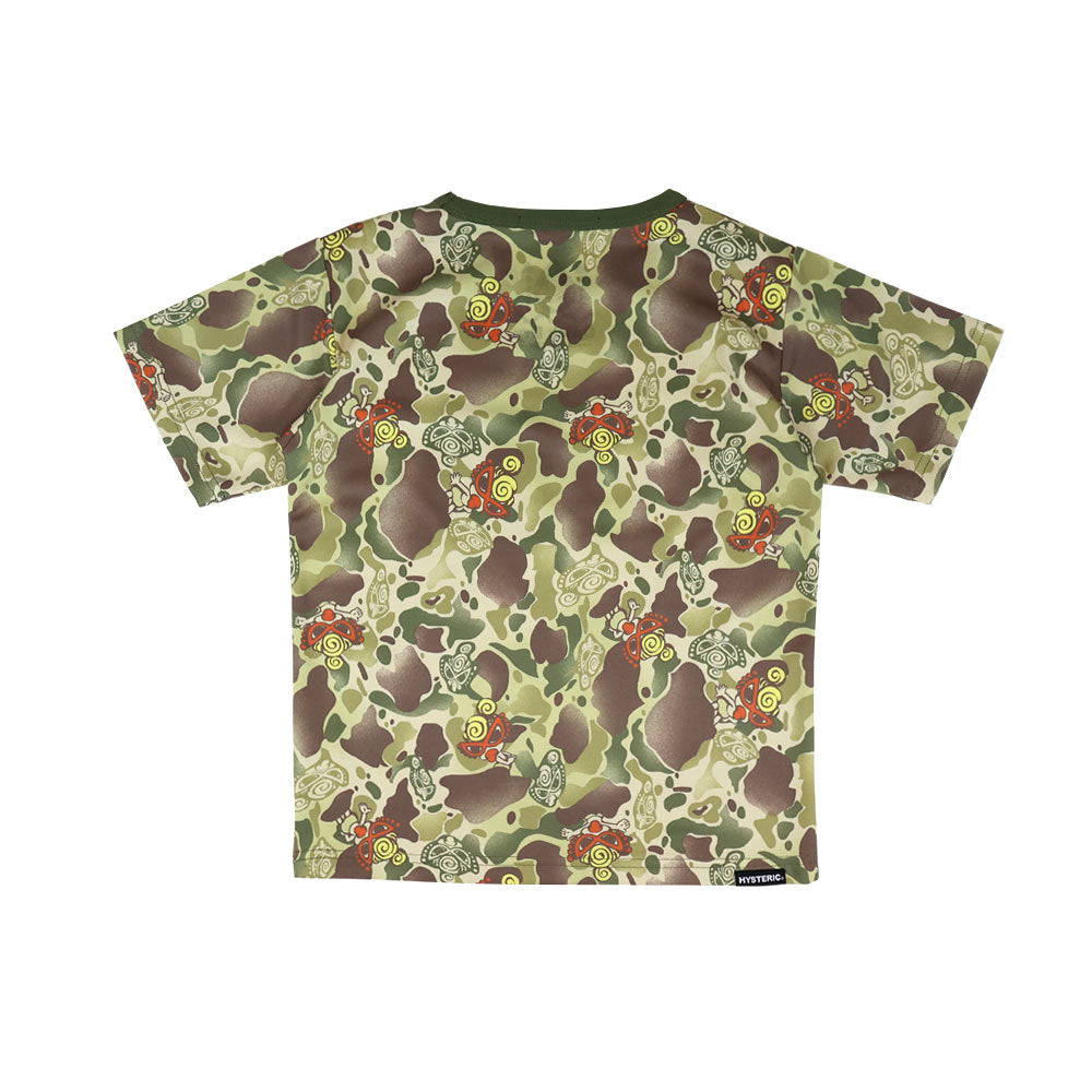 吸水速乾 DUCK HUNTER CAMO総柄 半袖Tシャツ