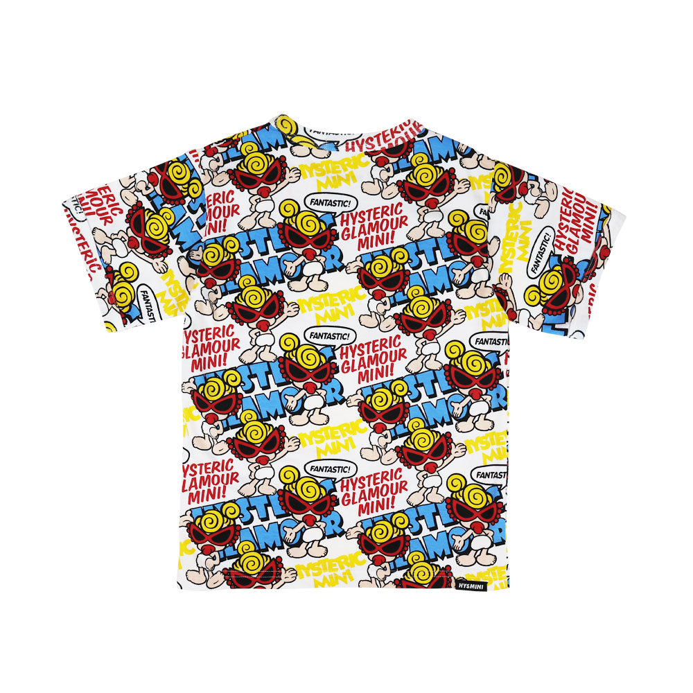 [6月予約商品]FANTASTIC!総柄 半袖Tシャツ