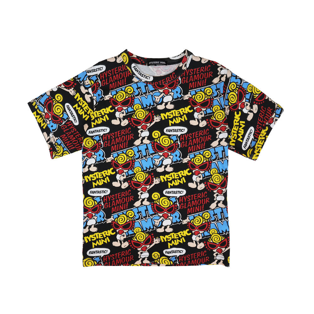 [6月予約商品]FANTASTIC!総柄 半袖Tシャツ