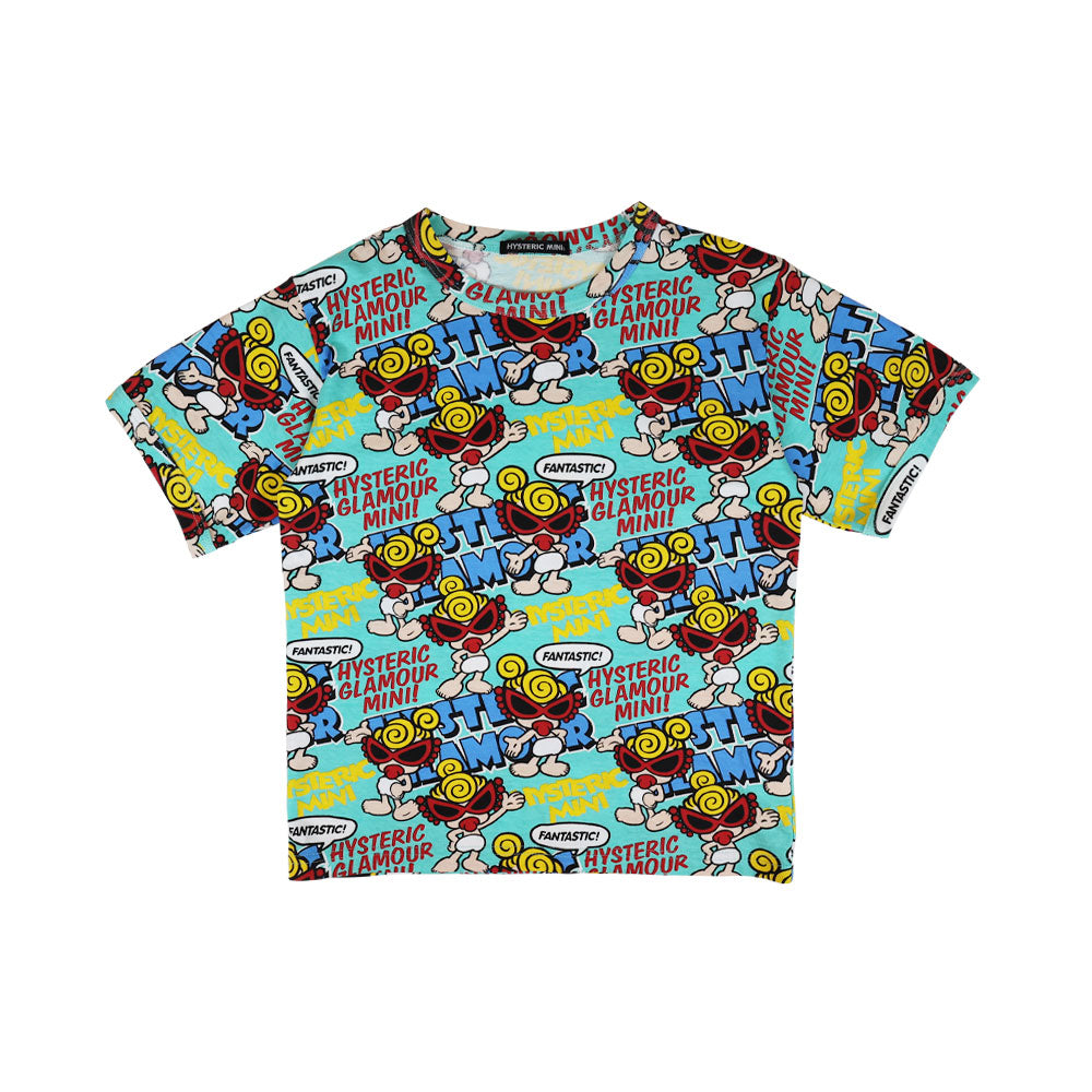 [6月予約商品]FANTASTIC!総柄 半袖Tシャツ