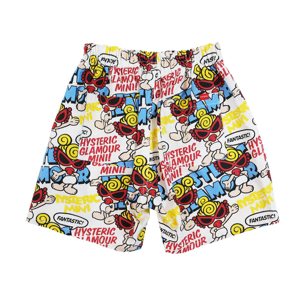 [6月予約商品]FANTASTIC!総柄 ハーフパンツ