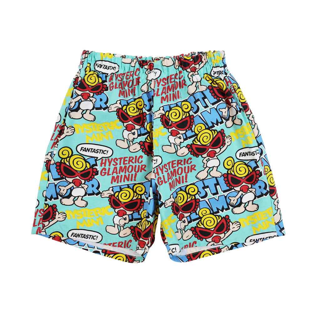 [6月予約商品]FANTASTIC!総柄 ハーフパンツ