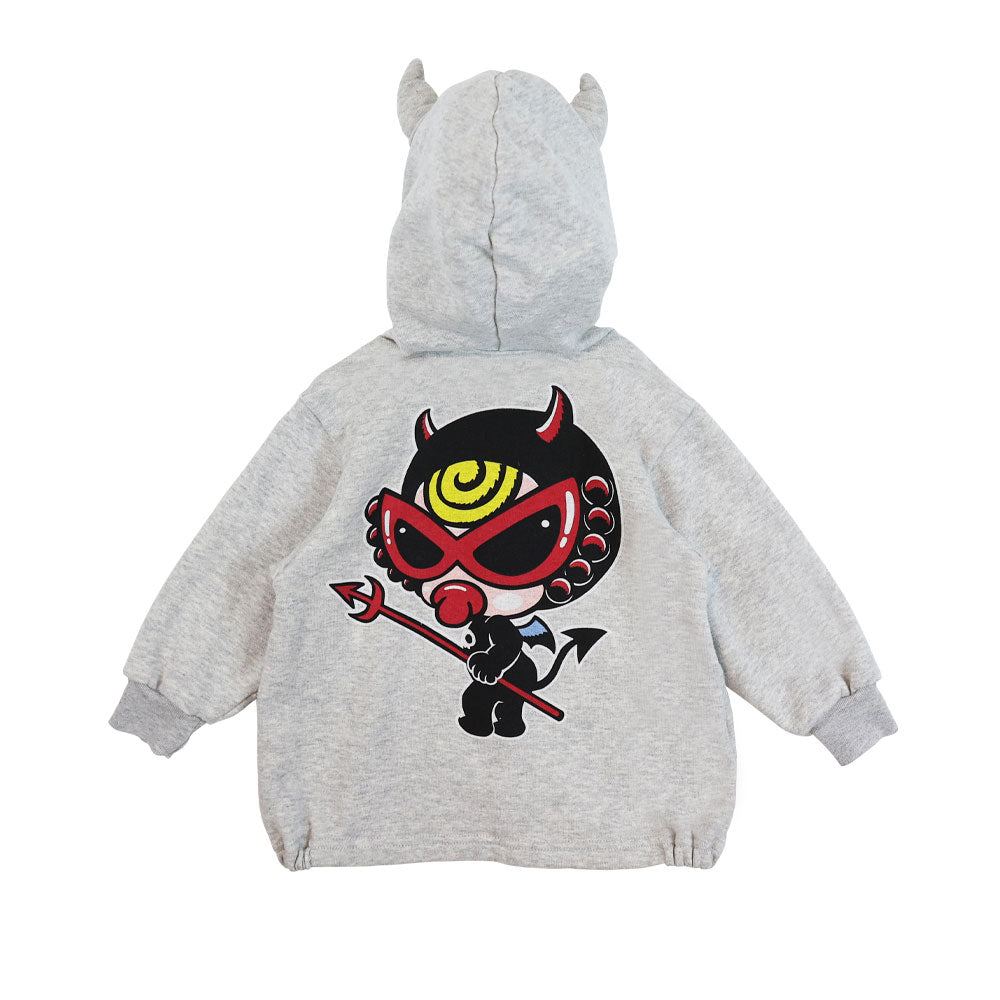 [8月予約商品]DEVILKIN つの付き 裏毛カーディガン