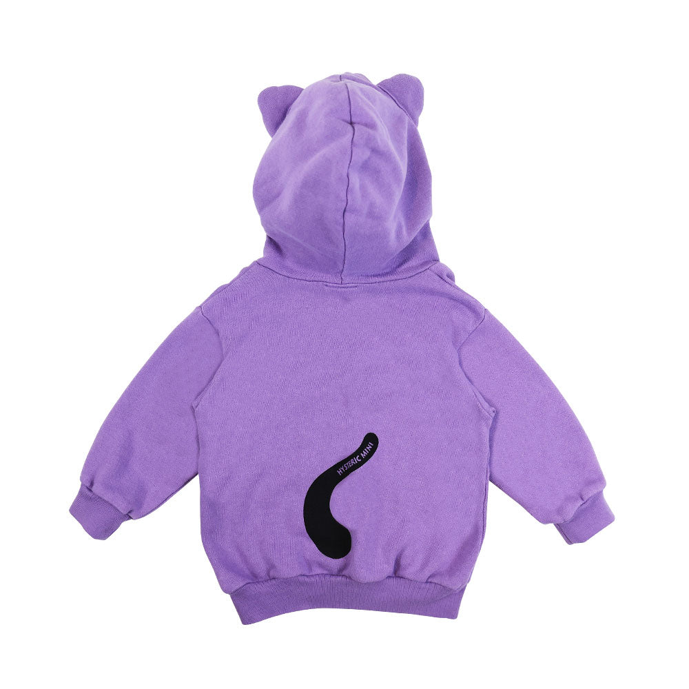 MEOW MINI 耳付き 裏毛パーカー