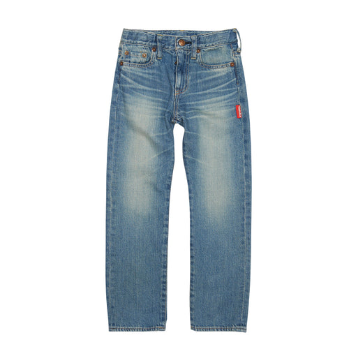 11.5oz10分丈ストレートデニムパンツ