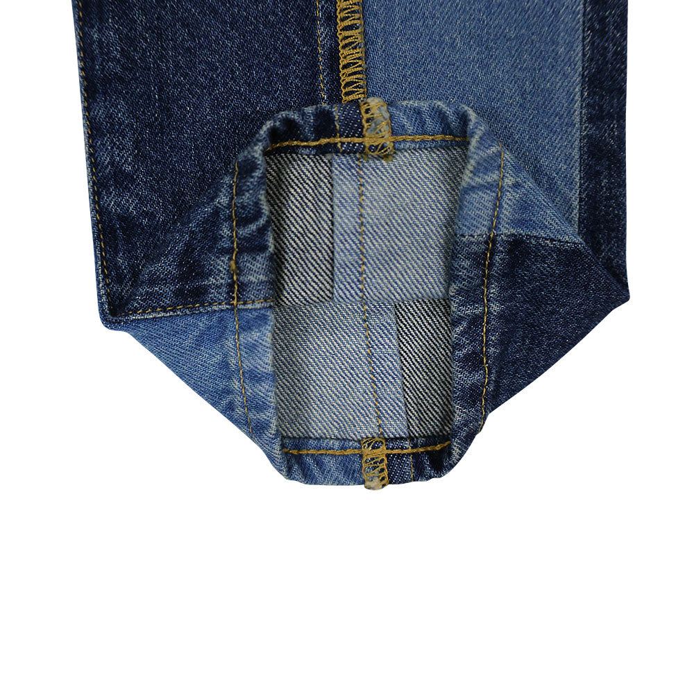 PATCHWORK REAL DENIM