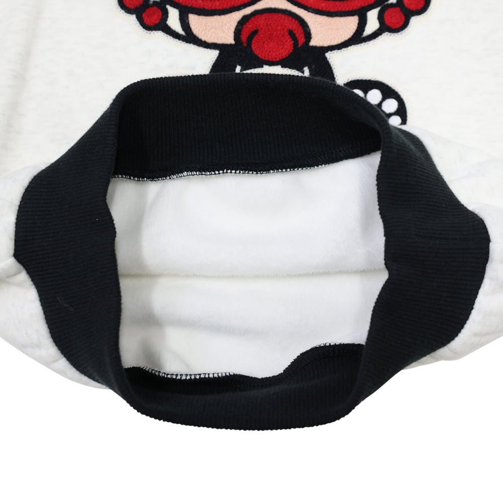 PANDA MINI ベア裏毛 刺繍パーカー