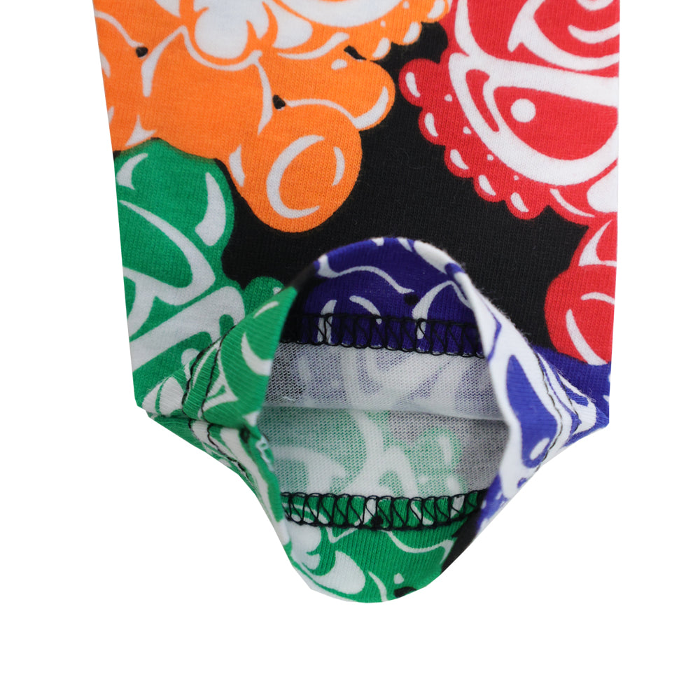 TEDDY MINI SUGAR HIGH総柄 長袖ロンパース