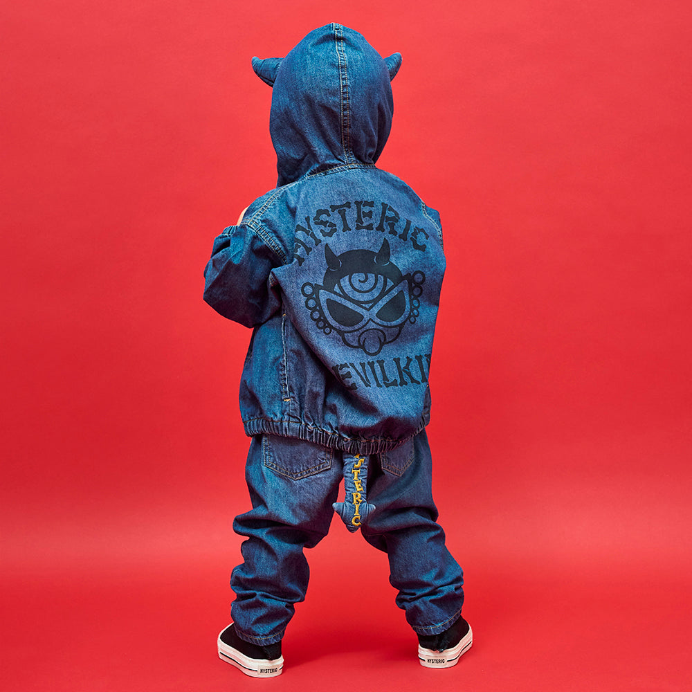 DEVILしっぽ付き カツラギデニムパンツ