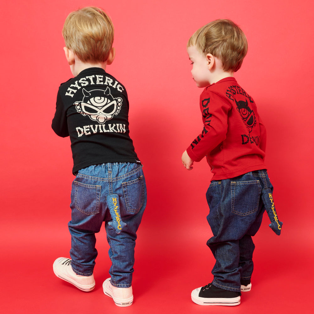 DEVILしっぽ付き カツラギデニムパンツ