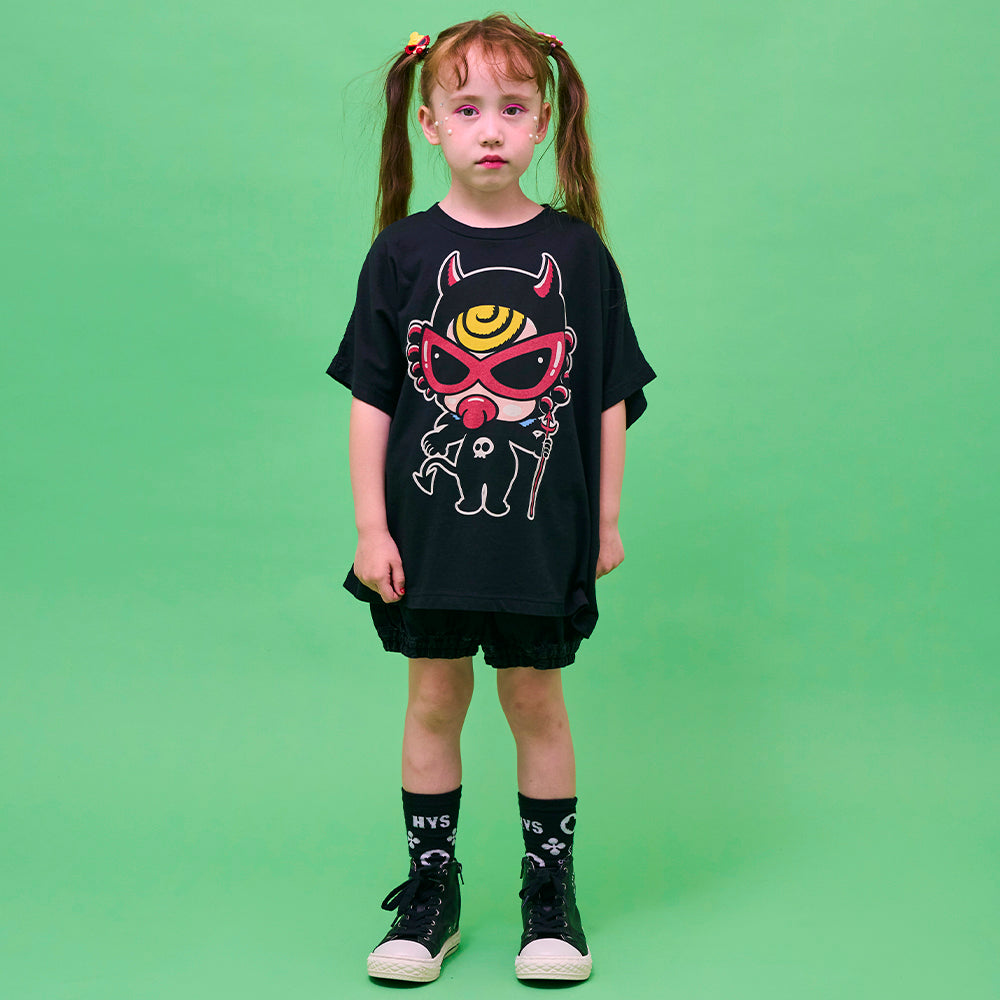 DEVILしっぽ付き デニムブルマ