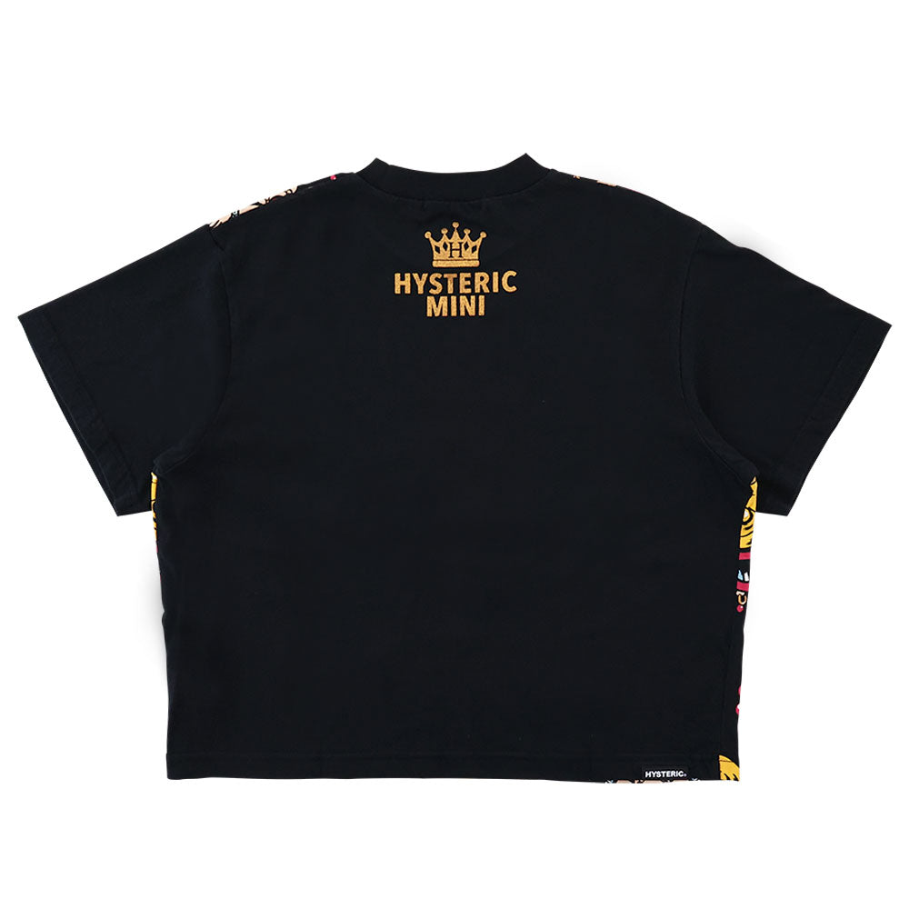 Hystericmini QUEENMINIパネルプリント半袖Tシャツ