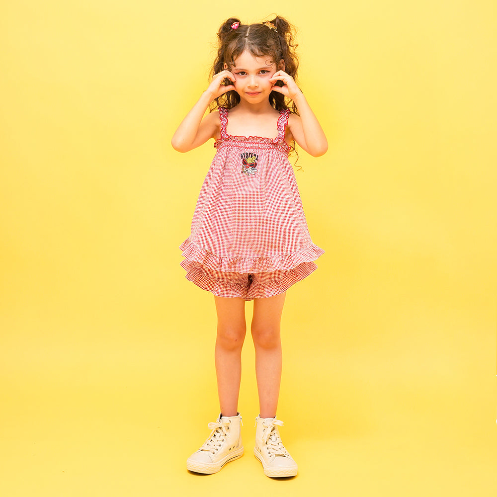ANGEL MINI ギンガムチェック キャミソール