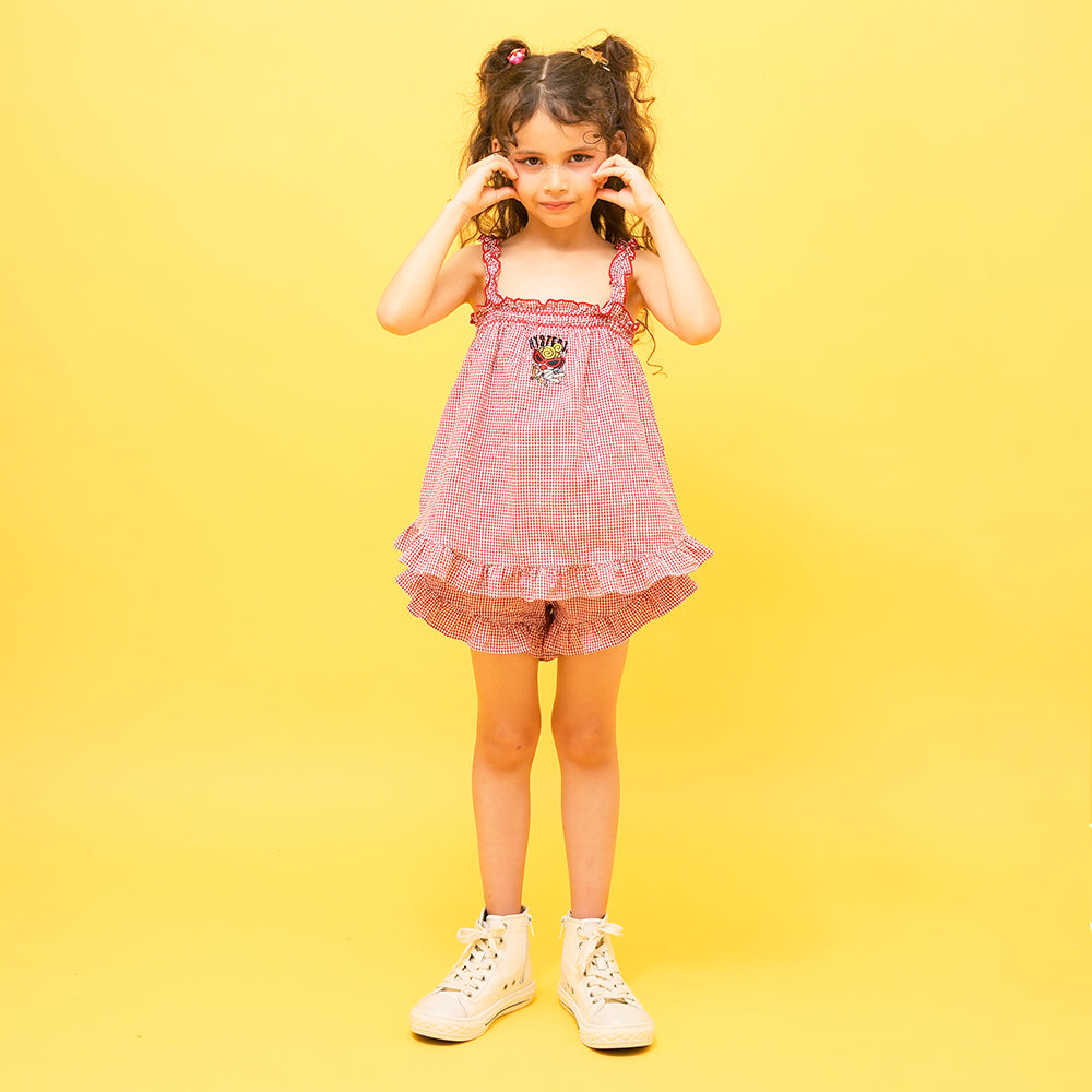 ANGEL MINI ギンガムチェック ショートパンツ