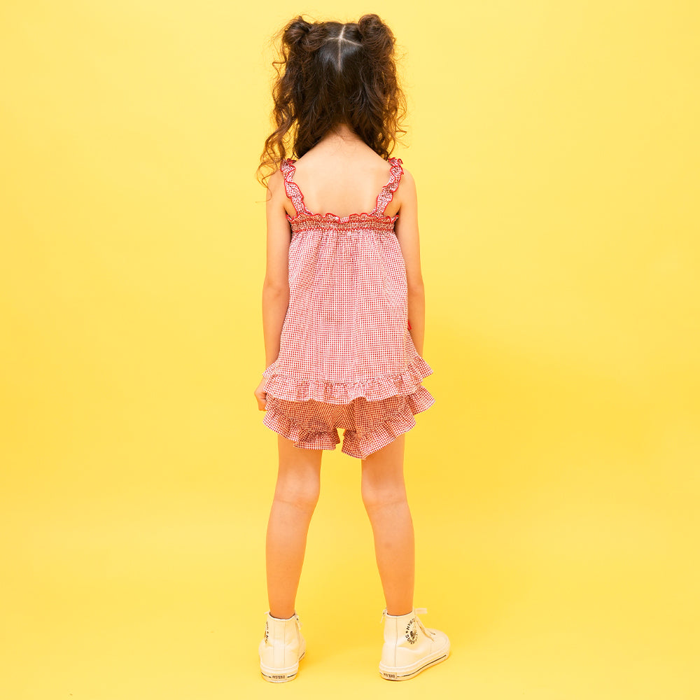 ANGEL MINI ギンガムチェック ショートパンツ
