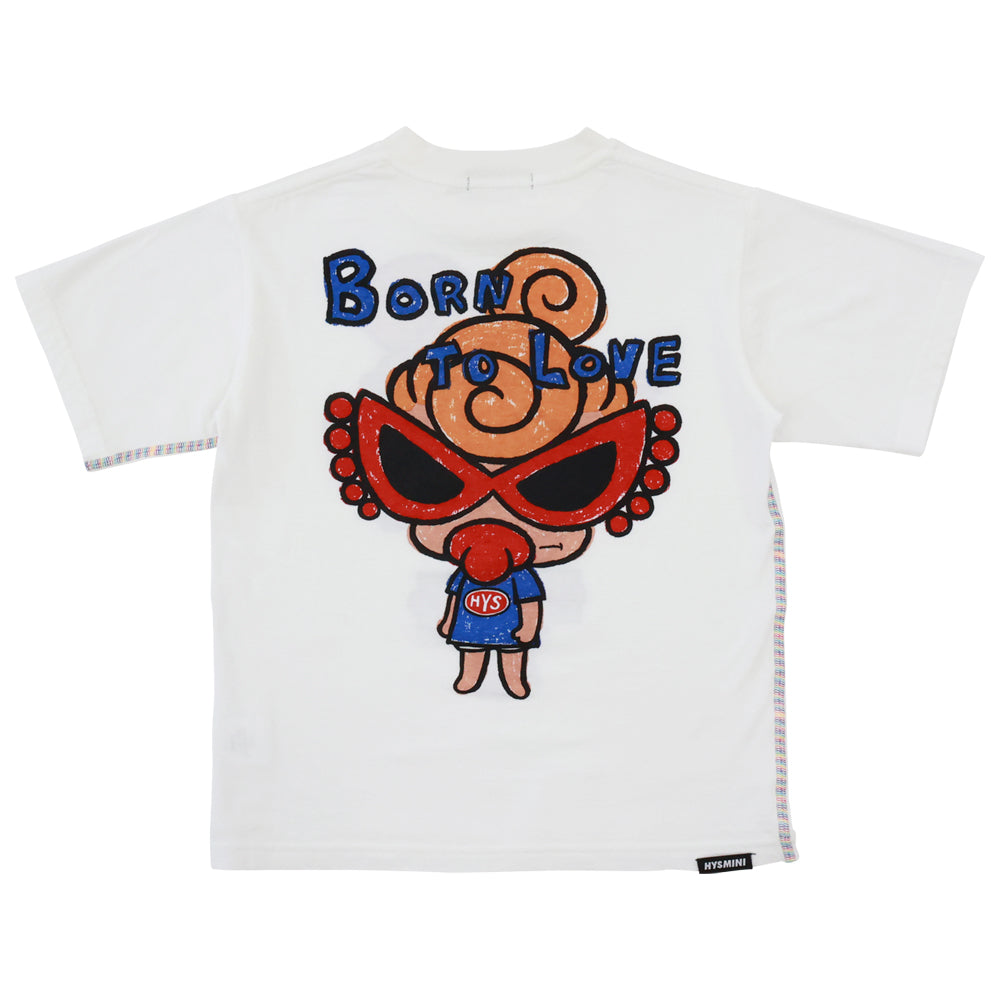 SELFISH BABY BORN TO LOVE 半袖Tシャツ