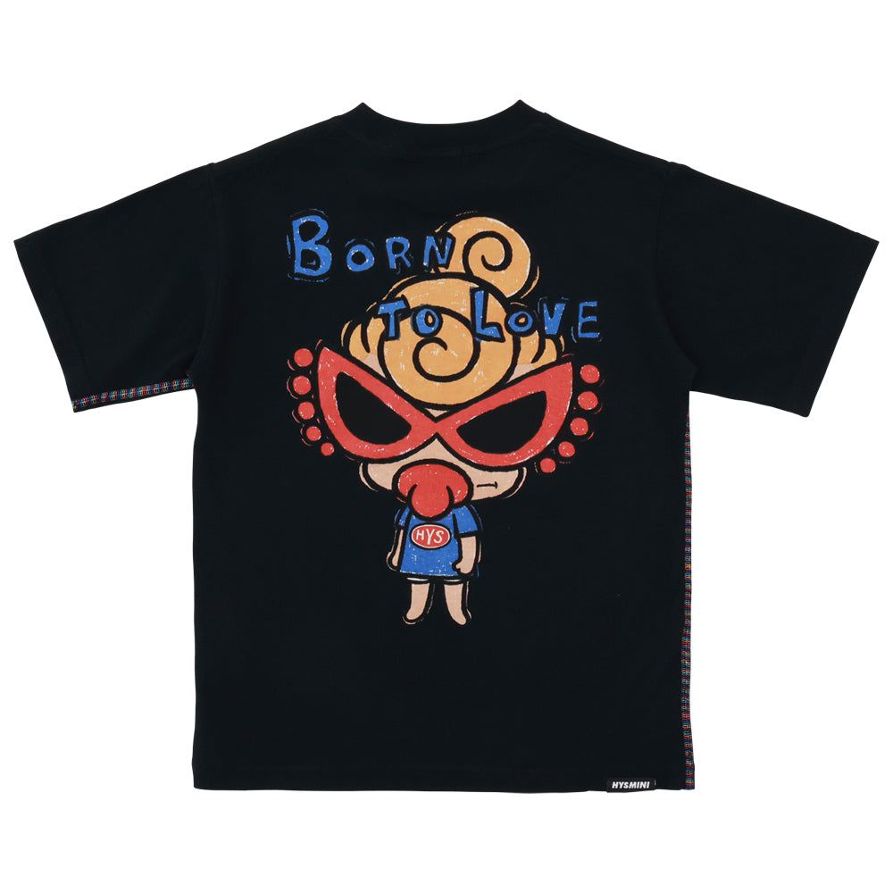 SELFISH BABY BORN TO LOVE 半袖Tシャツ
