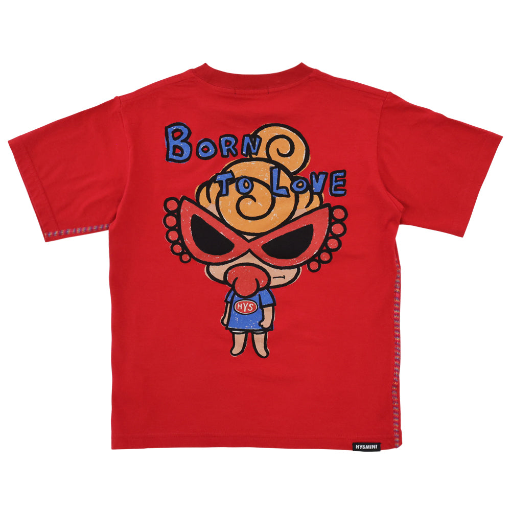 SELFISH BABY BORN TO LOVE 半袖Tシャツ