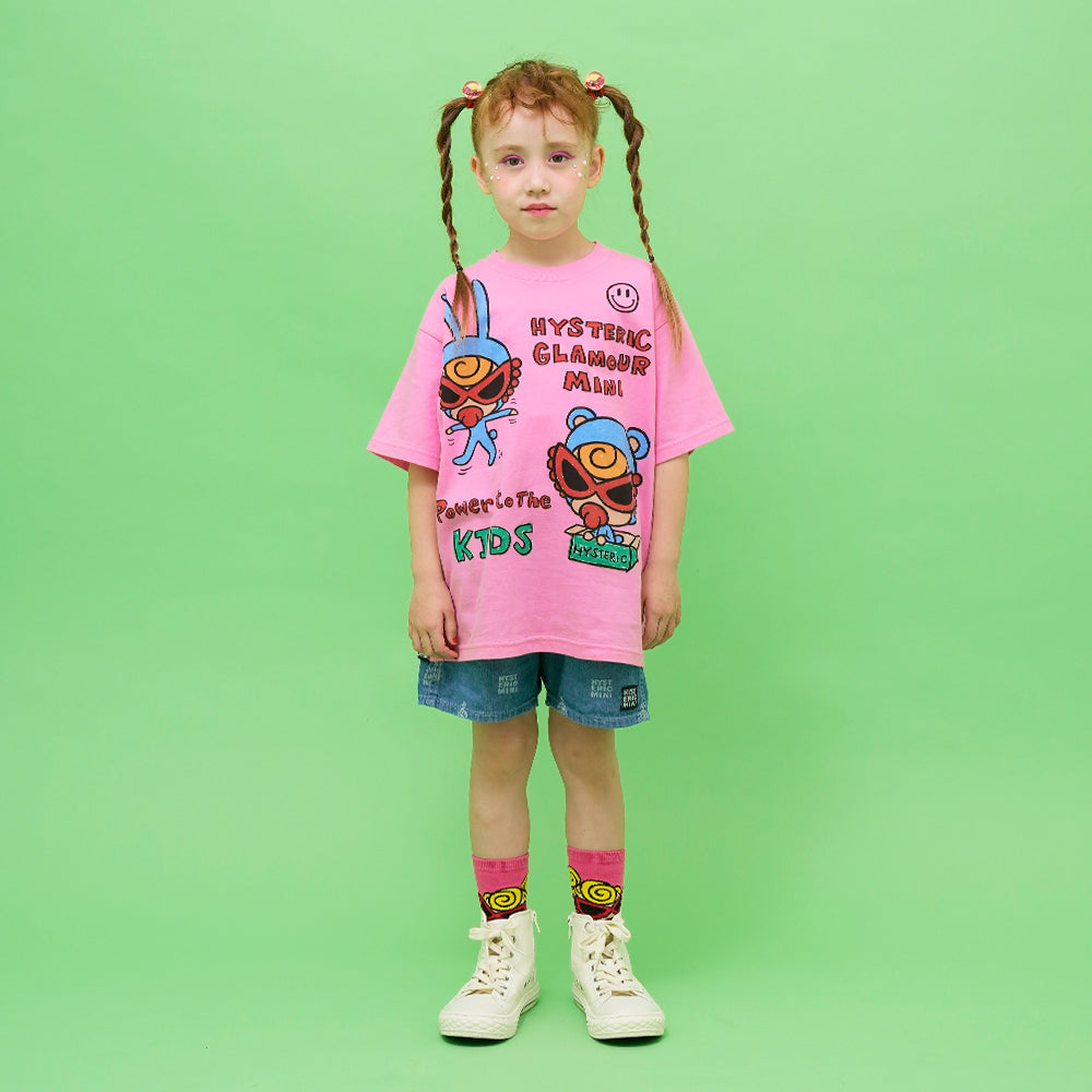 SELFISH BABY ANIMALS 半袖Tシャツ