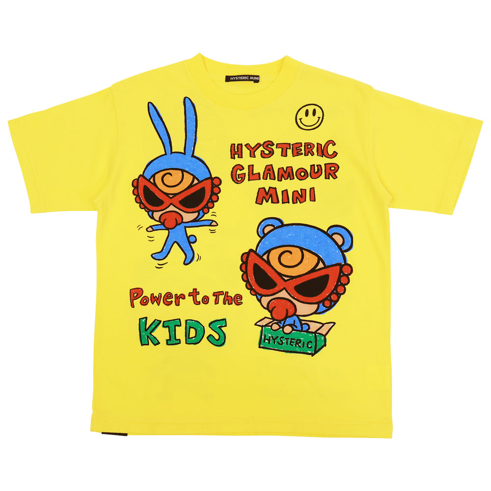 Hystericmini　SELFISH BABY総柄 SELFISH BABY ANIMALS 半袖Tシャツ – Hystericmini OnlineStore