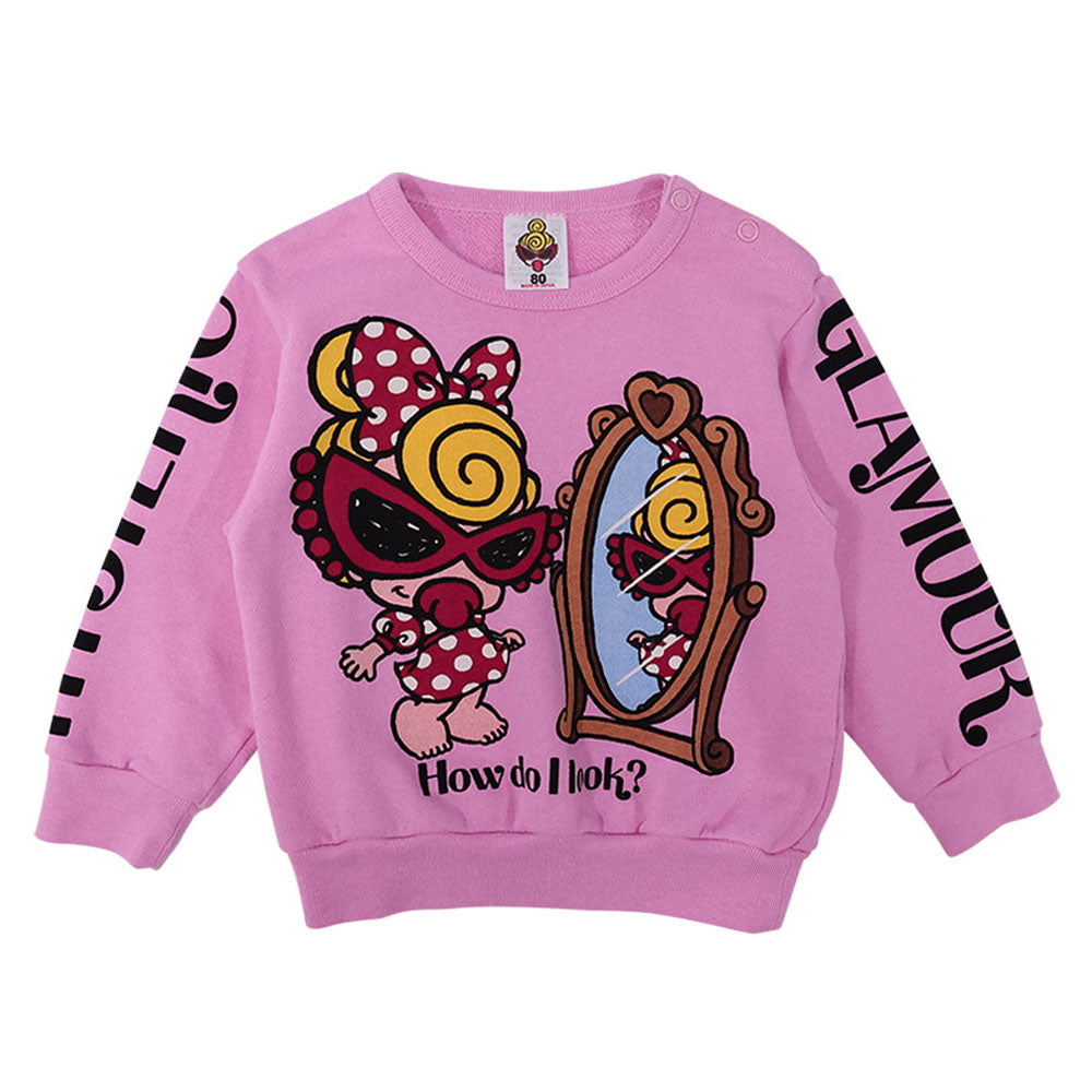 MIRROR OH MIRROR 裏毛トレーナー