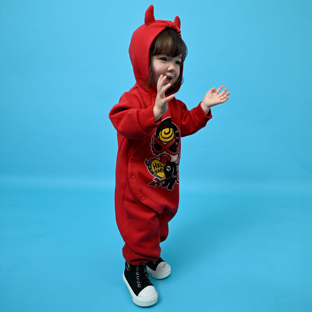 DEVILKIN ダンボールニット カバーオール