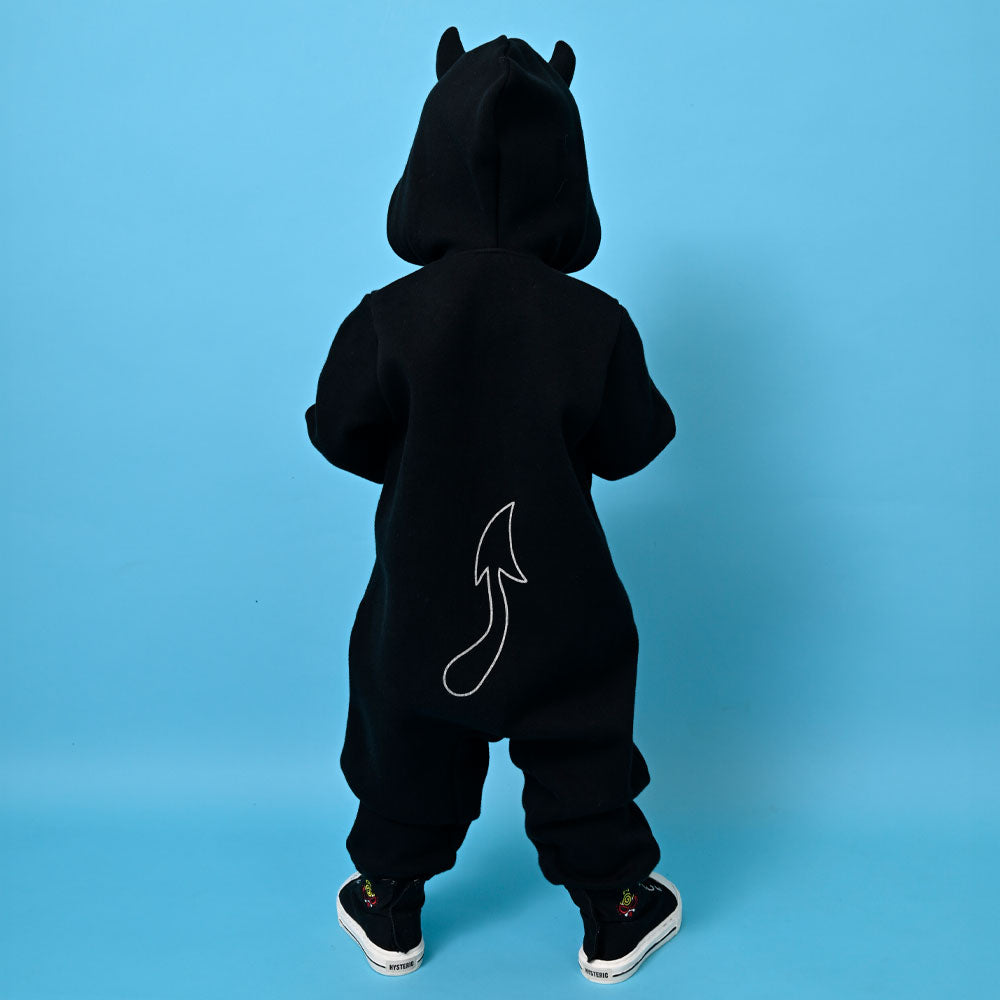 DEVILKIN ダンボールニット カバーオール