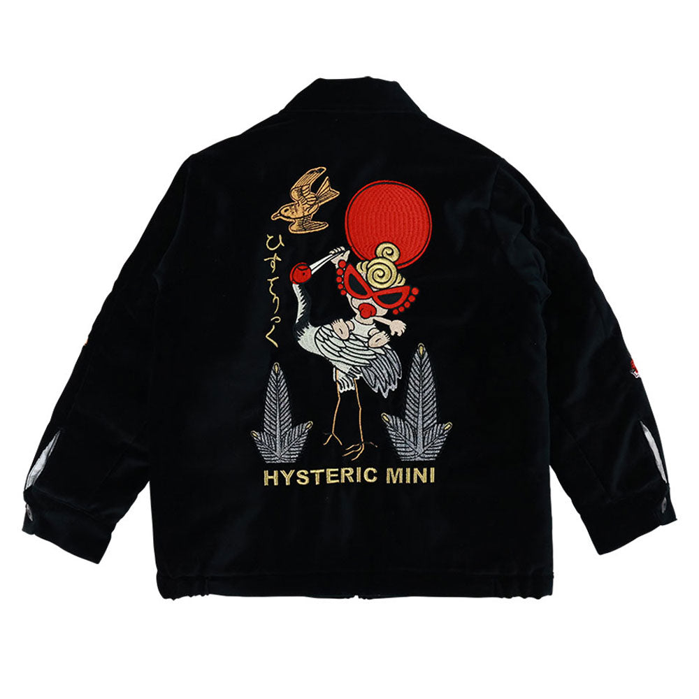HANAFUDA MINI 刺繍 ブルゾン