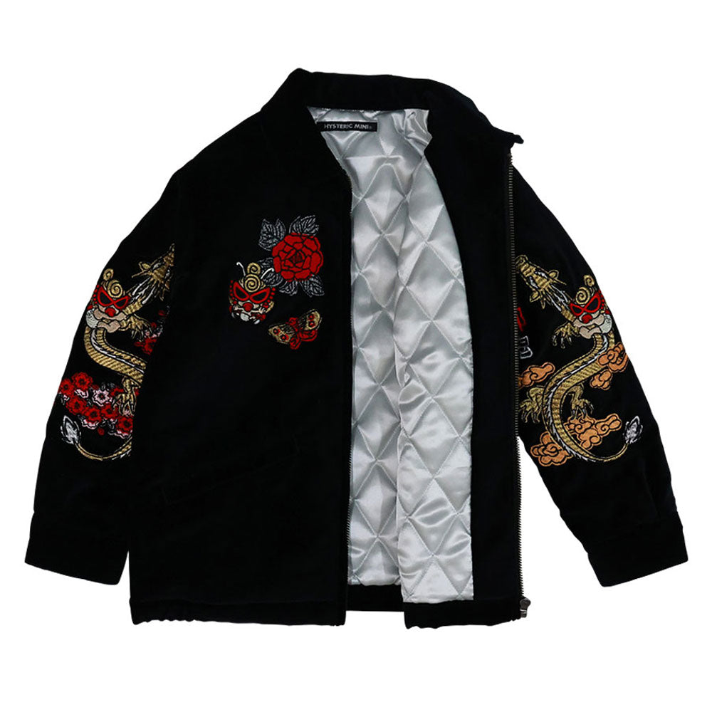 HANAFUDA MINI 刺繍 ブルゾン