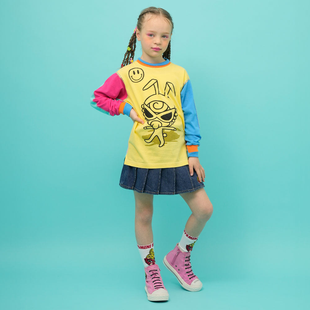 CRAZY MULTI COLOR 長袖Tシャツ