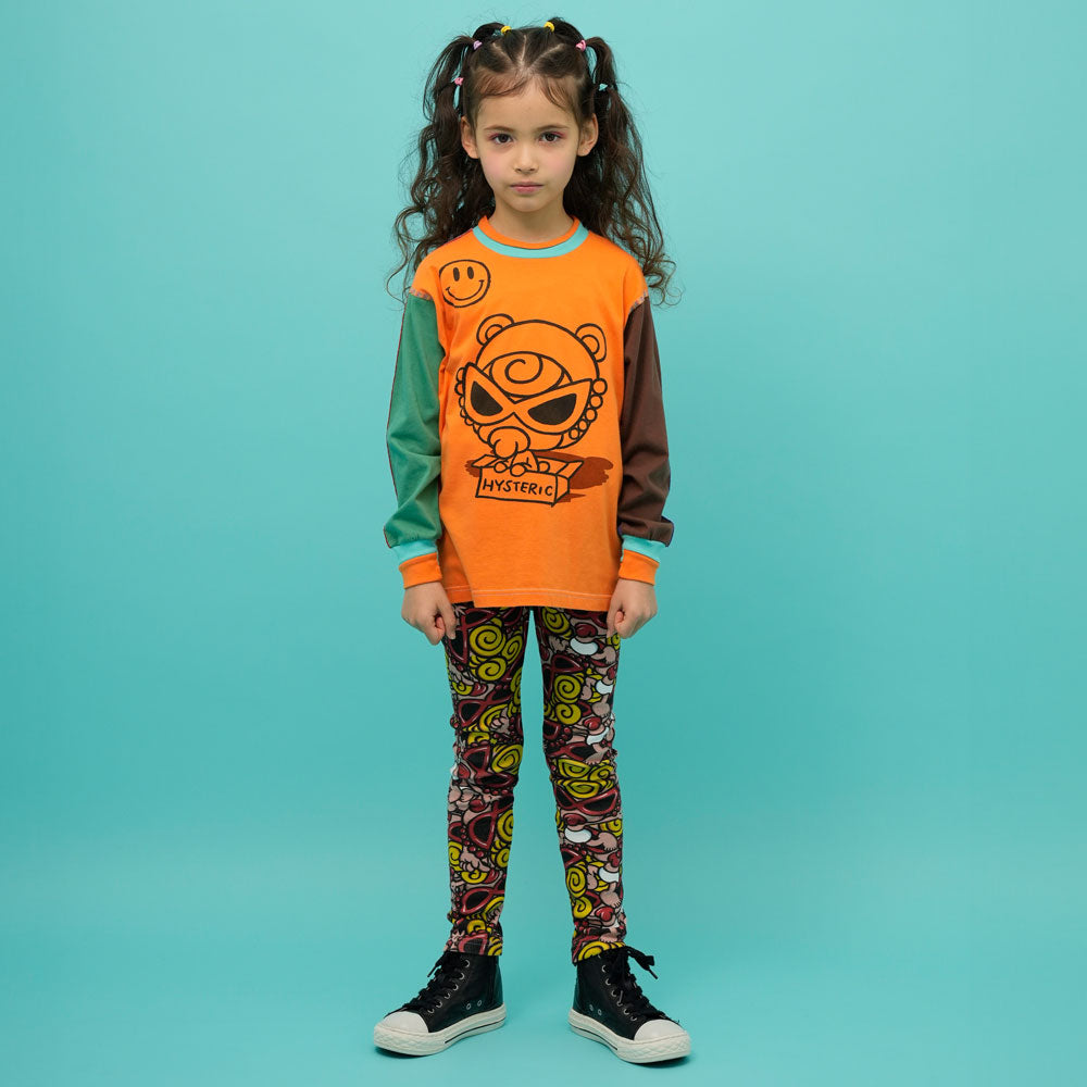 CRAZY MULTI COLOR 長袖Tシャツ