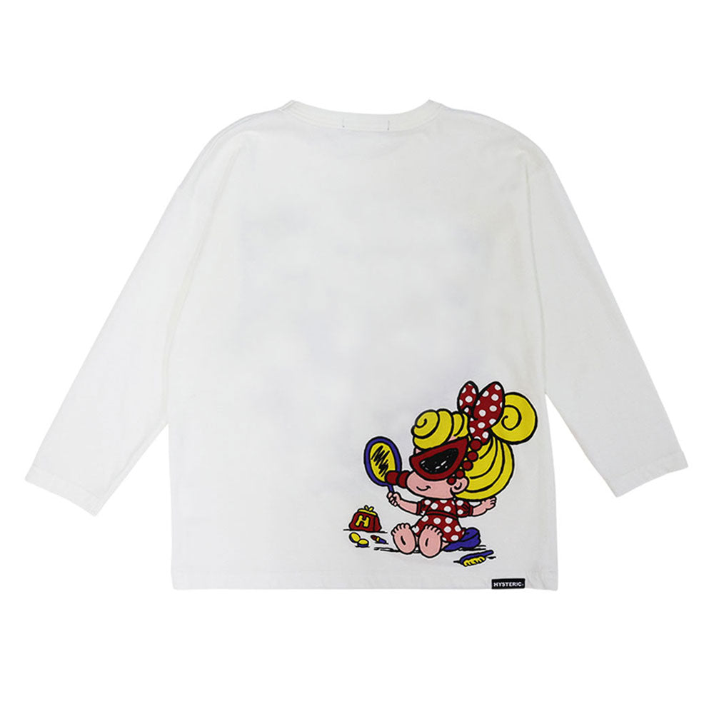 MIRROR OH MIRROR 長袖BIG Tシャツ