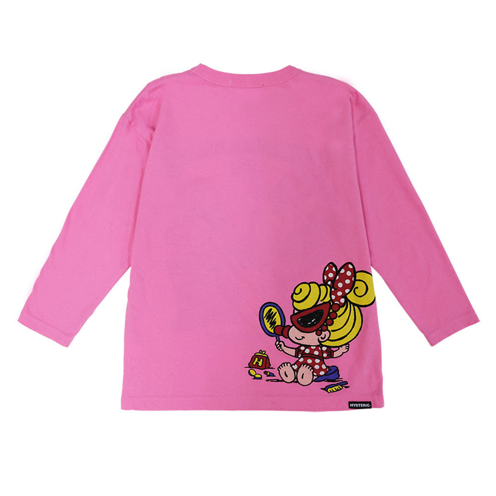 MIRROR OH MIRROR 長袖BIG Tシャツ