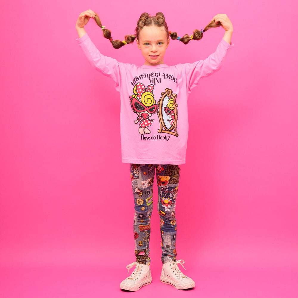 MIRROR OH MIRROR 長袖BIG Tシャツ