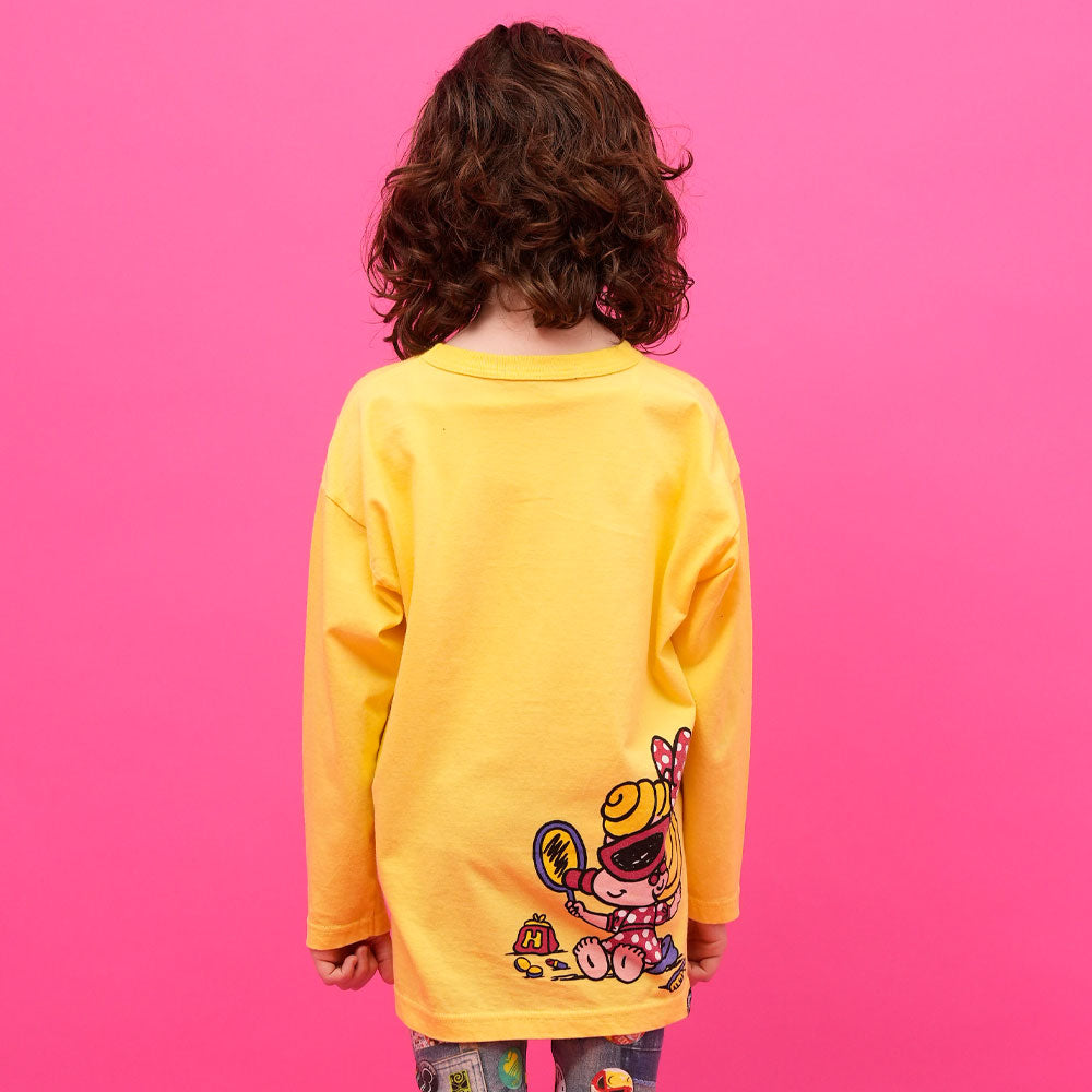 MIRROR OH MIRROR 長袖BIG Tシャツ