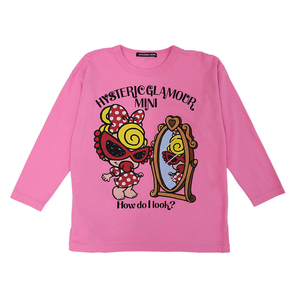 MIRROR OH MIRROR 長袖BIG Tシャツ