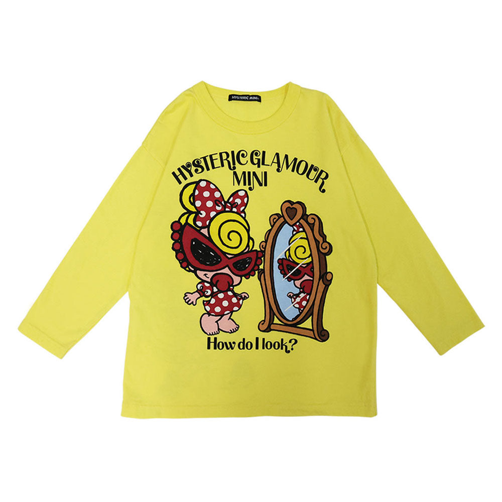 MIRROR OH MIRROR 長袖BIG Tシャツ
