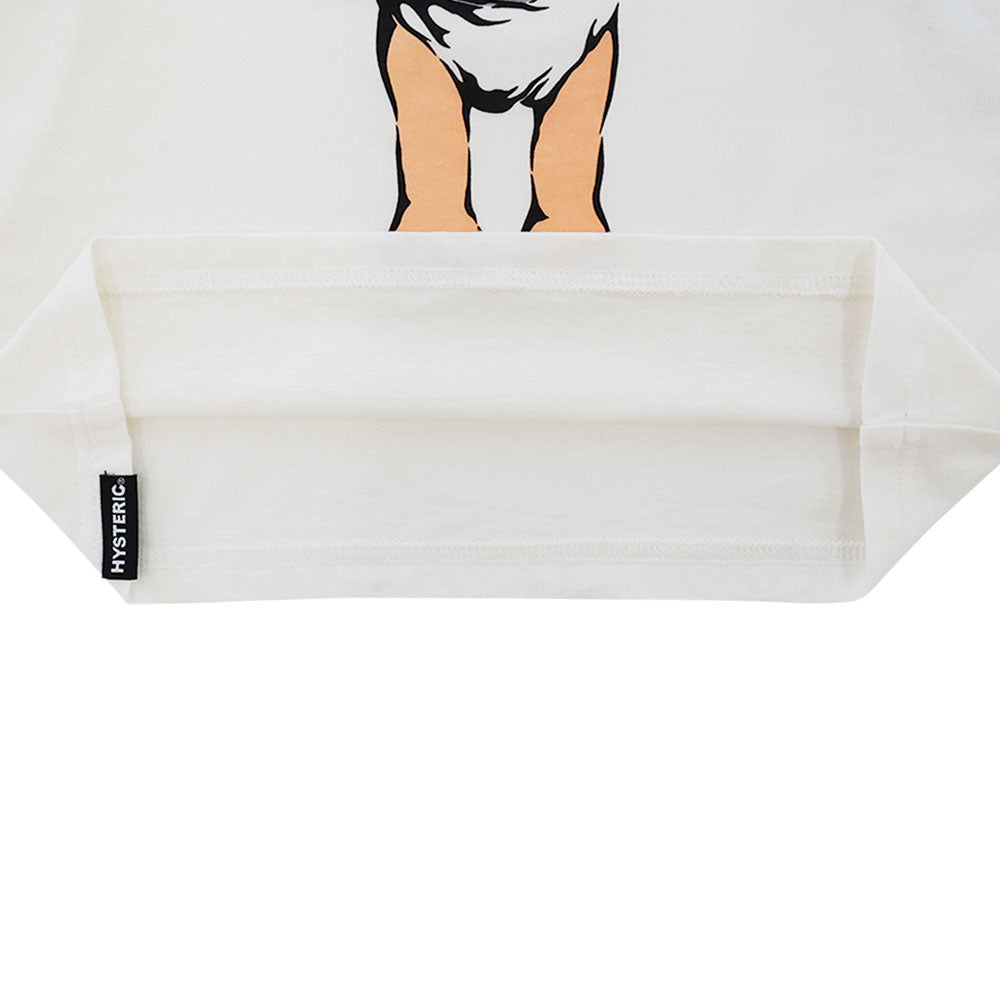 DOLL SCRATCH DENIM ラグラン長袖Tシャツ