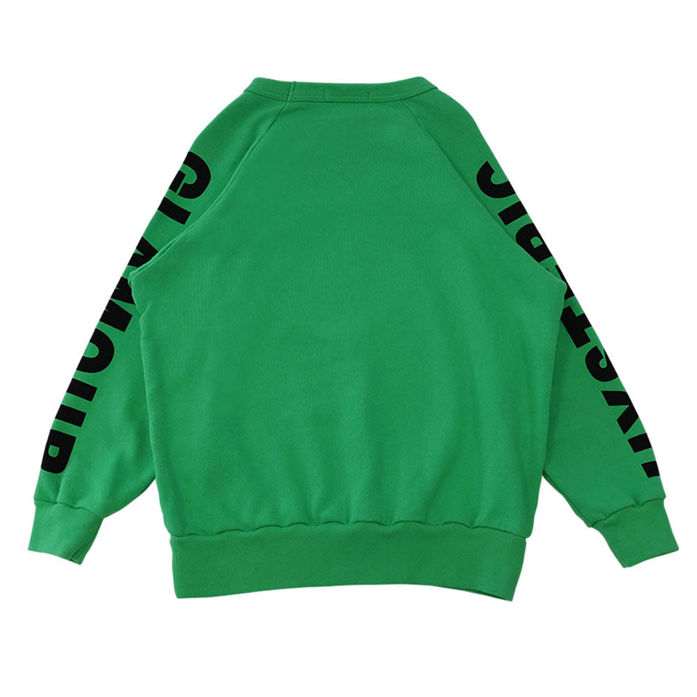 スパンコール MINI FACE裏毛トレーナー