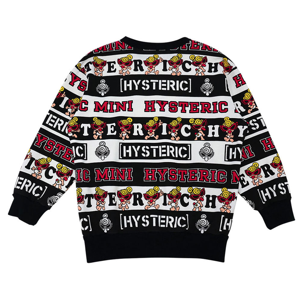 MULTI MINI LOGO ボーダー 裏毛トレーナー – Hystericmini OnlineStore