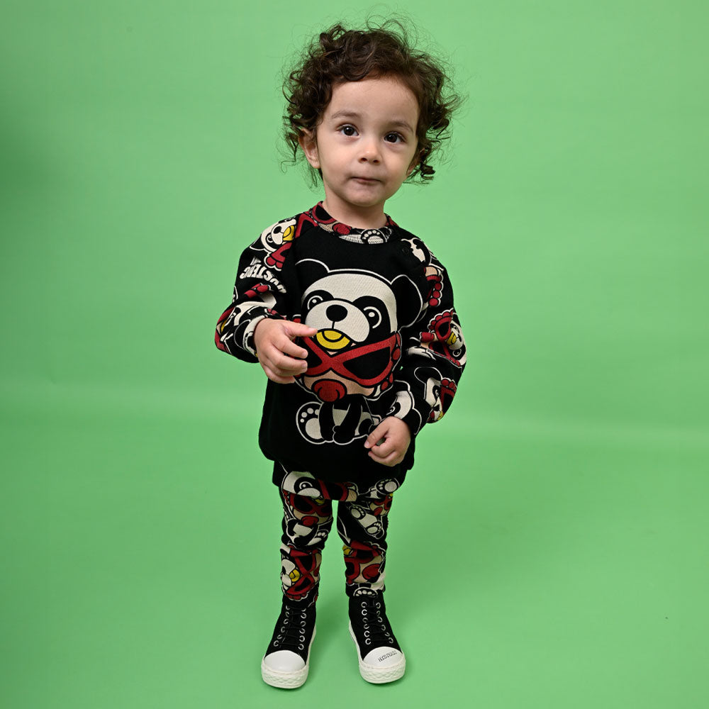 PANDA MINI総柄 ラグラントレーナー