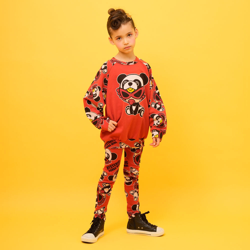 PANDA MINI総柄 ラグラントレーナー