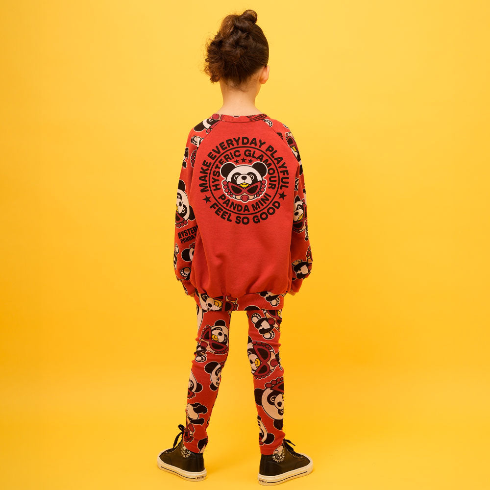 PANDA MINI総柄 ラグラントレーナー