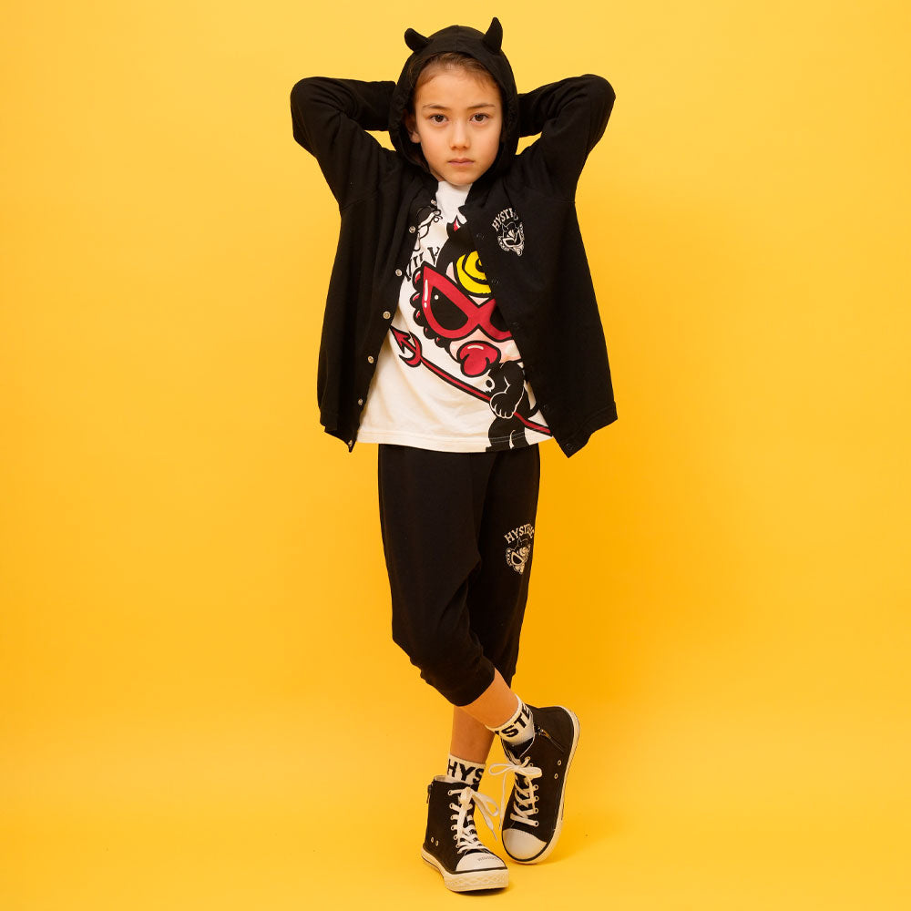 DEVILKIN つの付きフーディー カーディガン