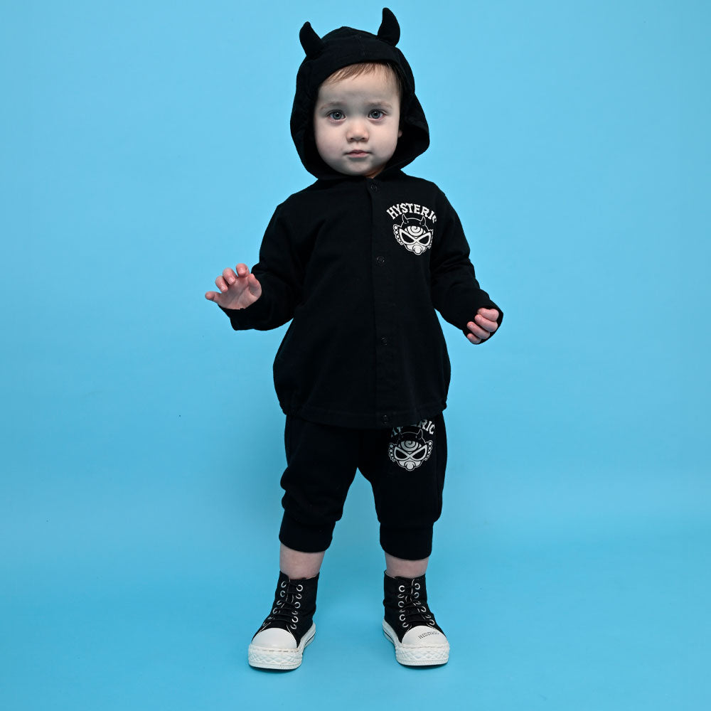 DEVILKIN つの付きフーディー カーディガン