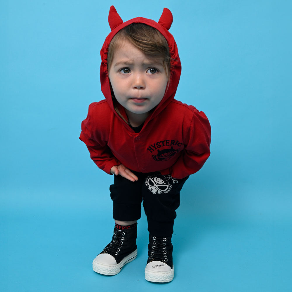 DEVILKIN つの付きフーディー カーディガン