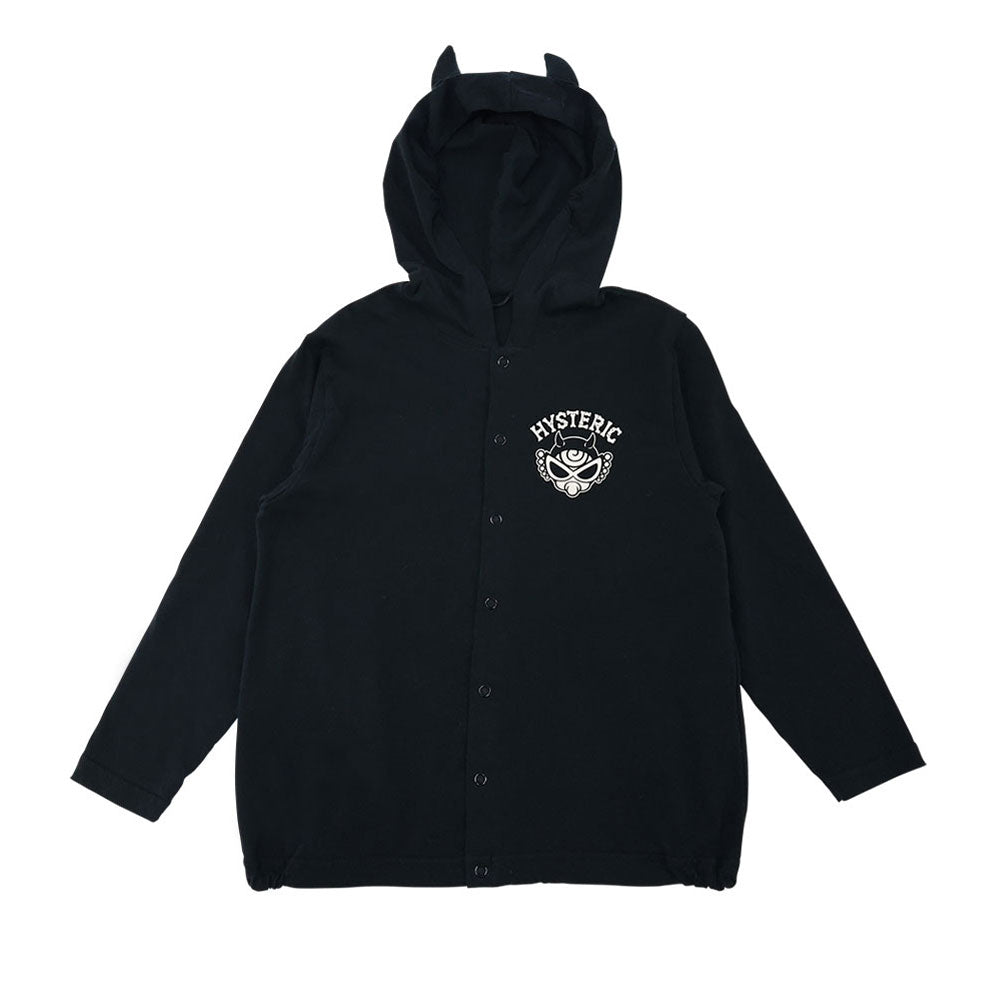 DEVILKIN つの付きフーディー カーディガン